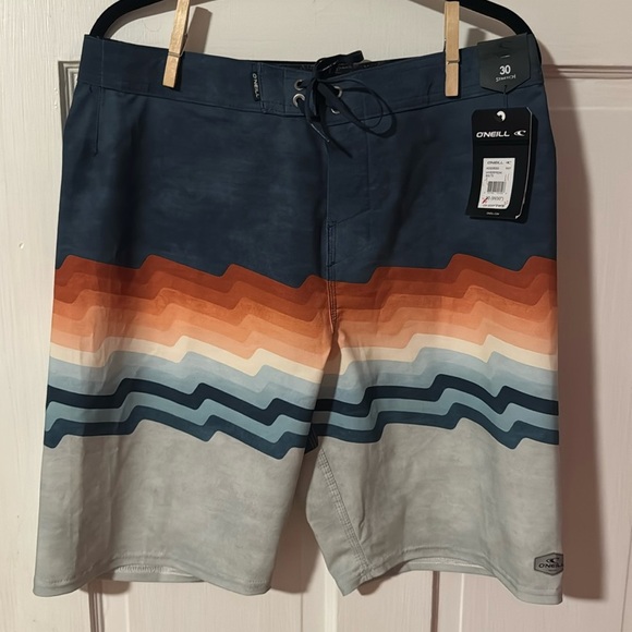 ONEILL NWT Hyperfreak Bolts Boardshorts Size 30 - Picture 1 of 9
